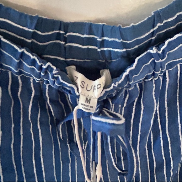 Z Supply Laveen Isle Stripe Pant - NWT! Size M - Picture 4 of 6